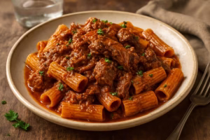 Ragu de cordeiro