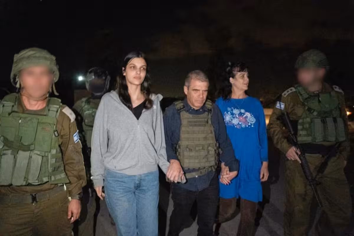 Reféns são liberados pelo Hamas