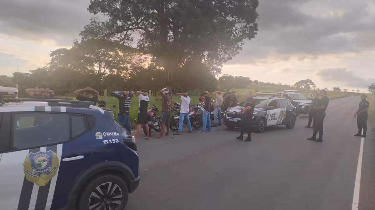 Senador Canedo: Operação integrada apreende várias motos irregulares