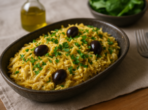 Bacalhau à Brás fácil e cremoso: receita portuguesa com batata palha, ovos, cebola e azeite para um almoço irresistível